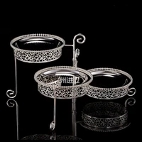 small no creative three layer rotating afternoon tea snack rack west point plate baking dessert cake stand