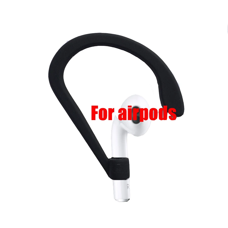 Силиконовые ушные крючки для Airpods Pro спортивный держатель с защитой от потери