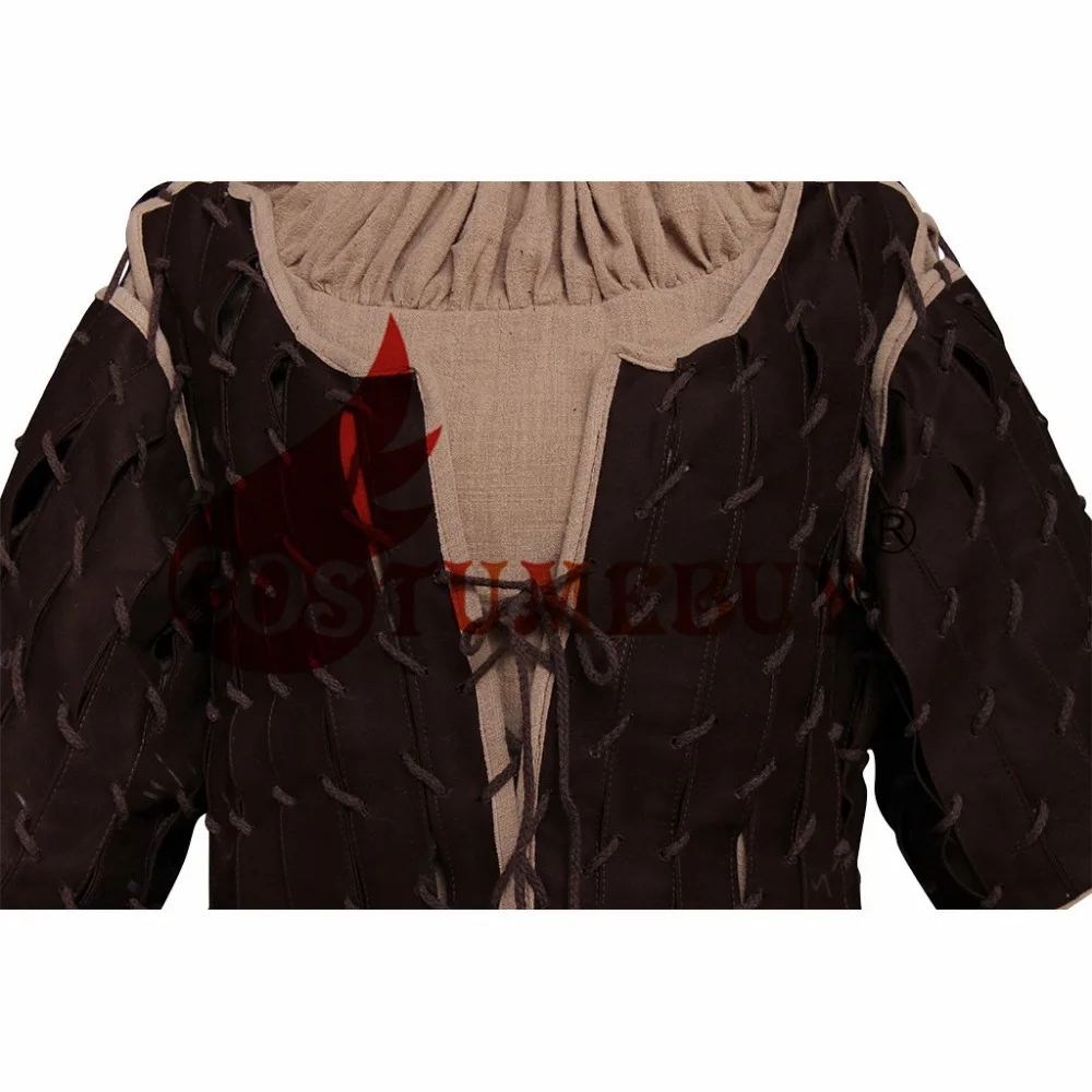 CostumeBuy Игра престолов Ария Старк костюмы для косплея для девочек для взрослых в средневековом стиле Хэллоуин Карнавальный наряд костюм L920