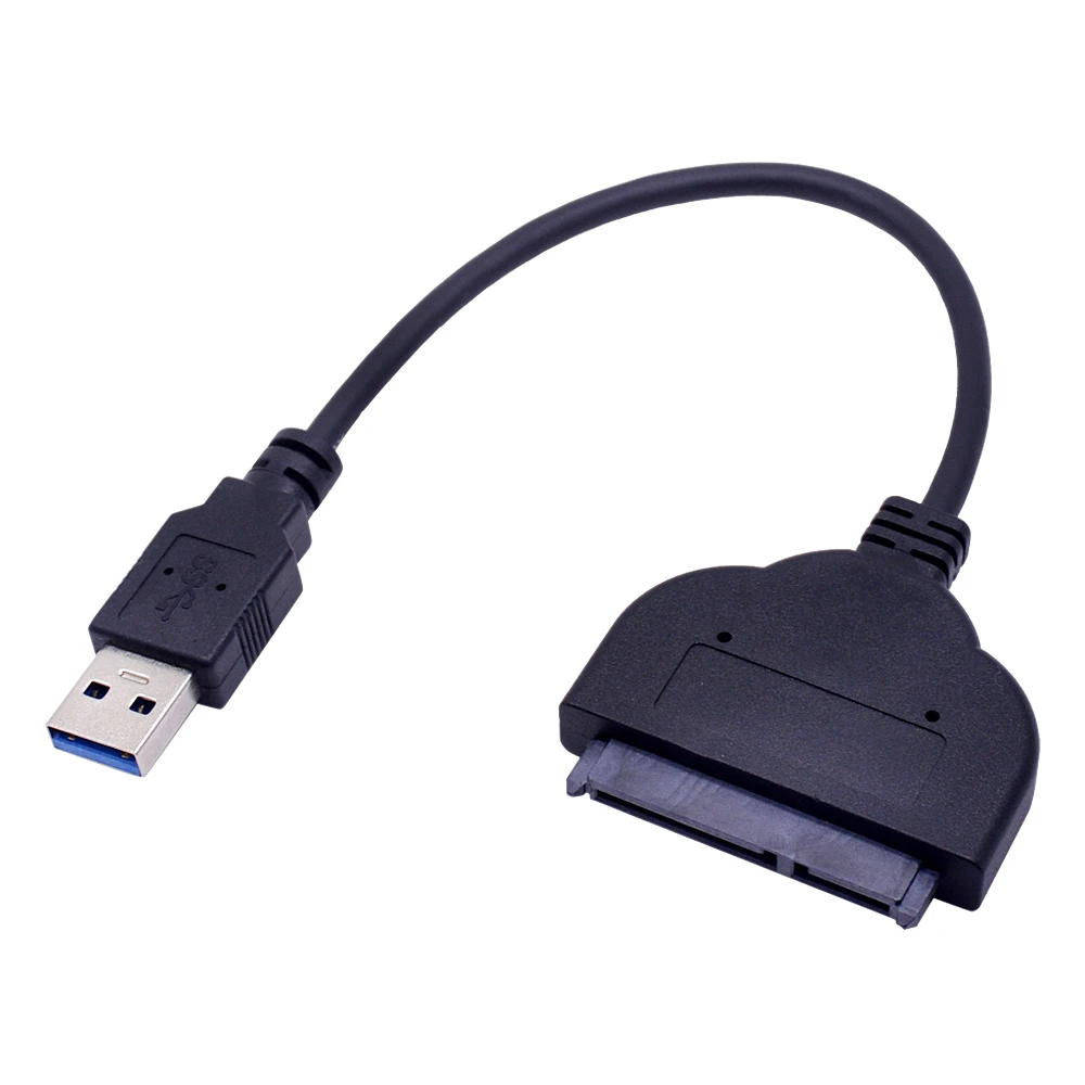 CHIPAL 5 Гбит/с USB 3 0 на SATA кабель адаптер USB3.0 для Serial ATA III 7 + 15 22Pin конвертер 2 &quotHDD