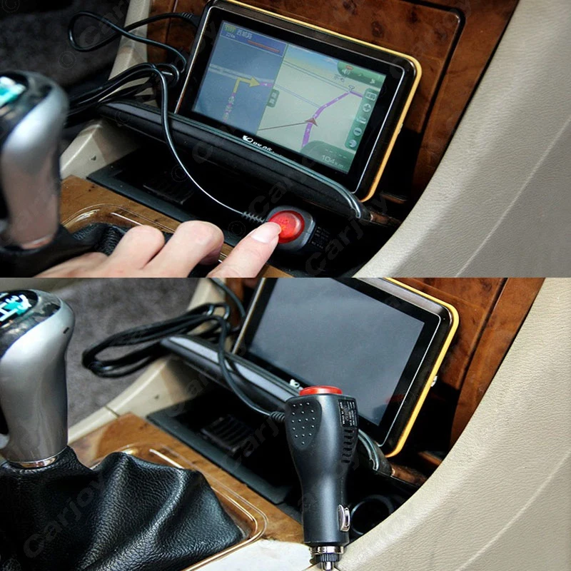 LEEWA 12В-40В Автомобильный GPS навигатор радар зарядное устройство мини USB Интерфейс