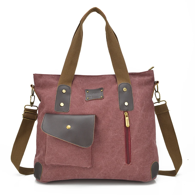 Новое поступление 2017 винтажная Холщовая Сумка для женщин вместительные сумки на