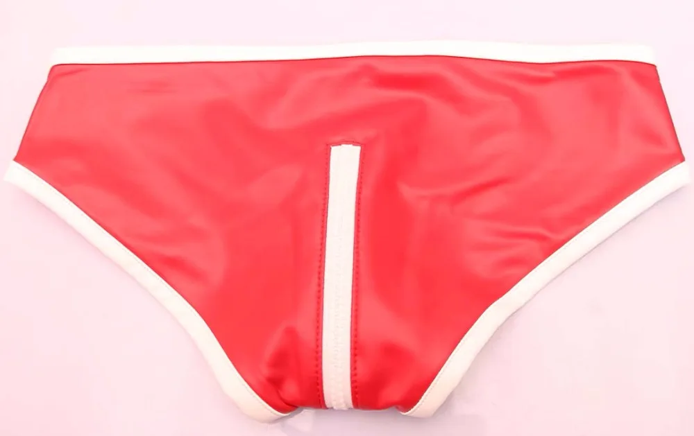 Очаровательные модные пикантные трусики с U образной застежкой на молнии из