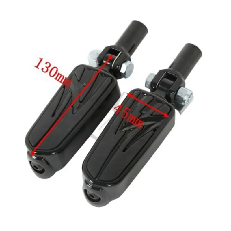 Motorcycle Skid-proof Male Mount Foot Pegs &amp Supports Mounts For Harley Softail 00-06 01 02 03 04 05 Black | Автомобили и