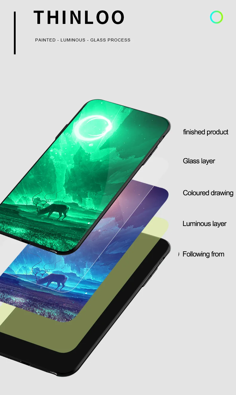 Светящийся чехол для телефона s для Xiaomi Redmi Примечание 5A Prime 3GB Space Night Shine стеклянный чехол для Redmi Y1