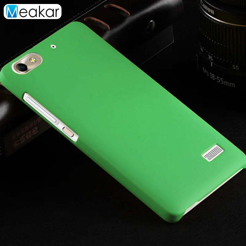 Матовый пластиковый чехол для huawei Honor 4C чехол для huawei Honor 4C G Play Mini CHM-U01 чехол-лента на заднюю панель - Цвет: green