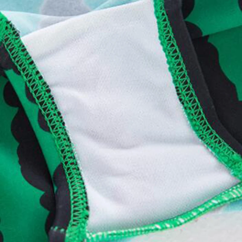 Детский слитный купальник желтый зеленый купальный костюм для мальчиков ясельного возраста с мультяшным