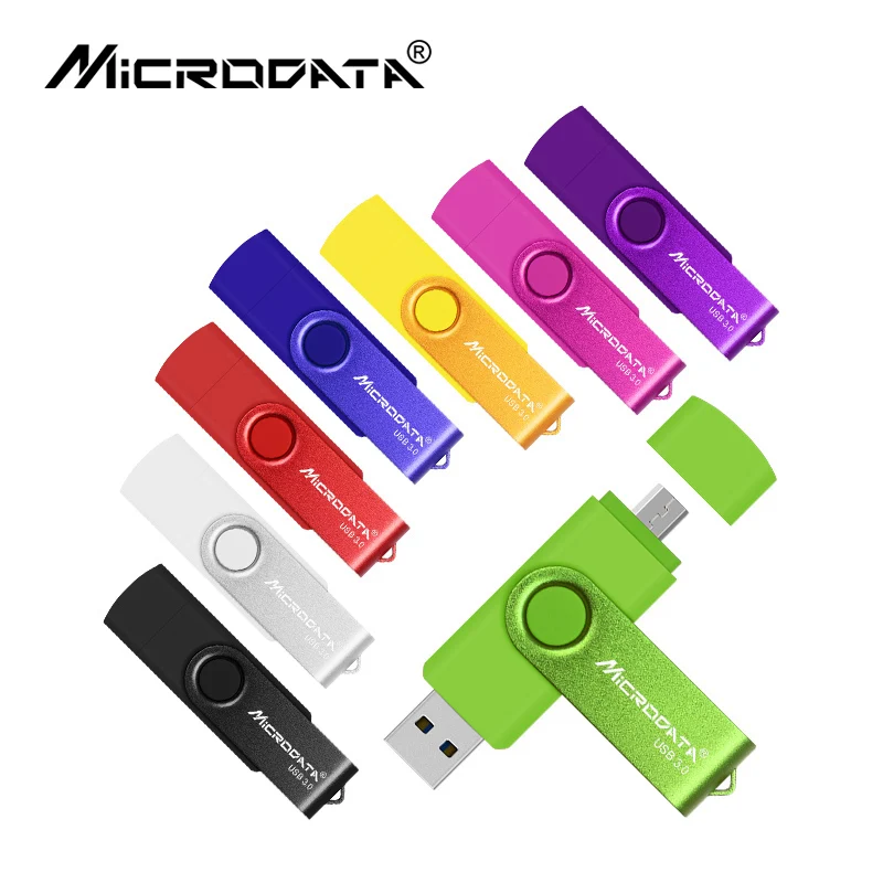 USB 3 0 OTG флеш-накопитель Rotable Pen 16 ГБ 32 64 128 Высокоскоростной usb карта памяти для