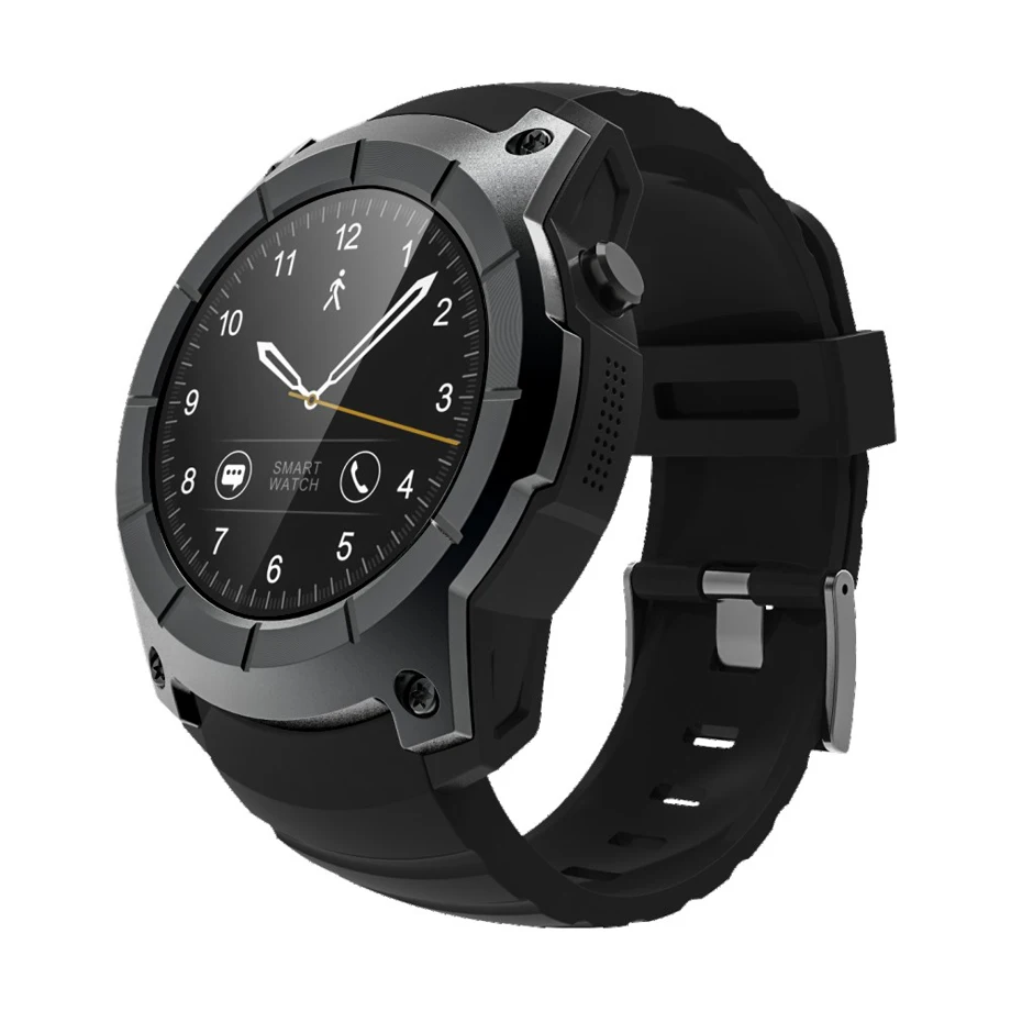 Gps sim-карты GSM спортивные часы S958 MTK2503 монитор сердечного ритма Smartwatch