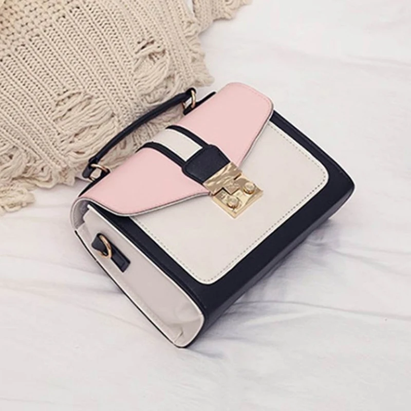 Сумка кросс боди Женская маленькая из экокожи модный мессенджер на плечо для