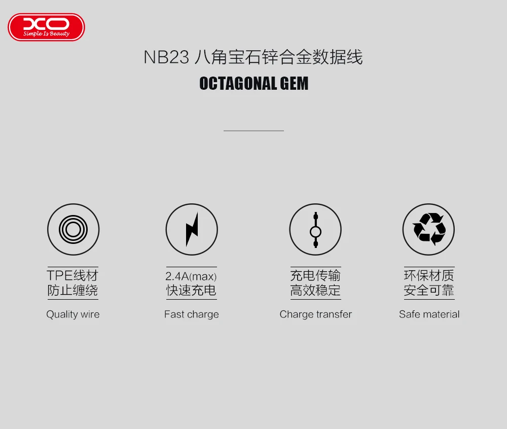 XO 2.4A мобильного телефона данных Micro USB кабель для samsung Xiaomi iPhone iPad зарядный Lightning iOS 12