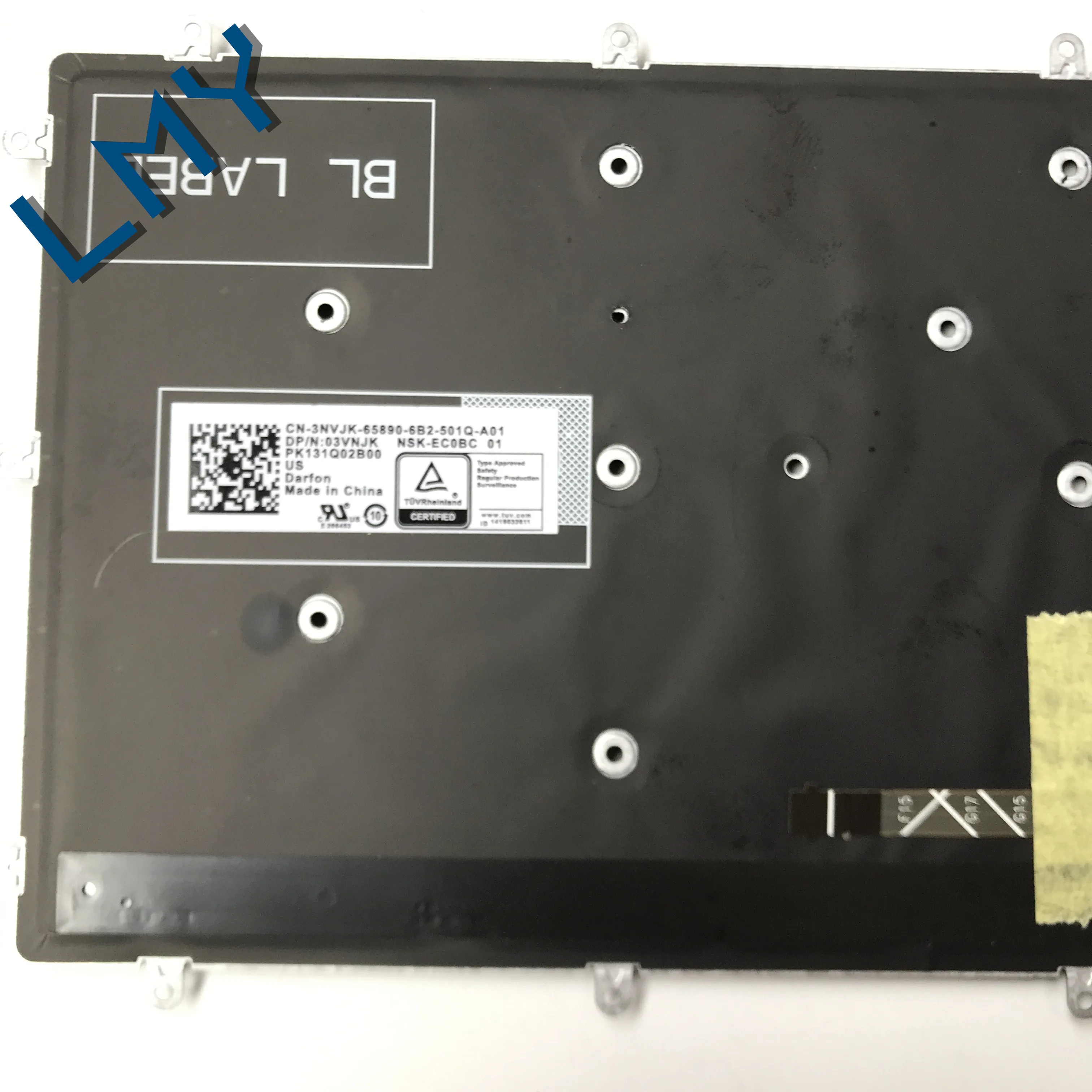 Клавиатура с американской подсветкой для ноутбука DELL Alienware 15M или GAMING G3 G5 G7 Series