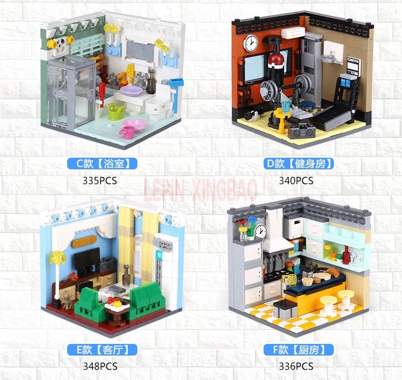 XINGBAO 01401 Genuine 2116PCS Building Series The Living House Set Blocks Bricks Educational lepinings Toys Gifts LP | Игрушки и хобби
