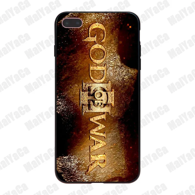 MaiYaCa God of War II прекрасный мягкий чехол для телефона аксессуары iPhone 8 7 6 6S Plus X 10 5 5S SE 5C