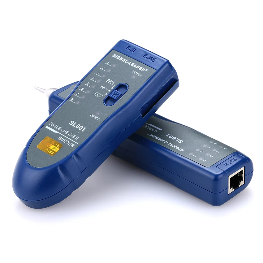KELUSHI! 1 шт. 3 км SL601 RJ45 RJ11 сетевой тестер в розничной упаковке Сетевой провод кабель трекер проверки