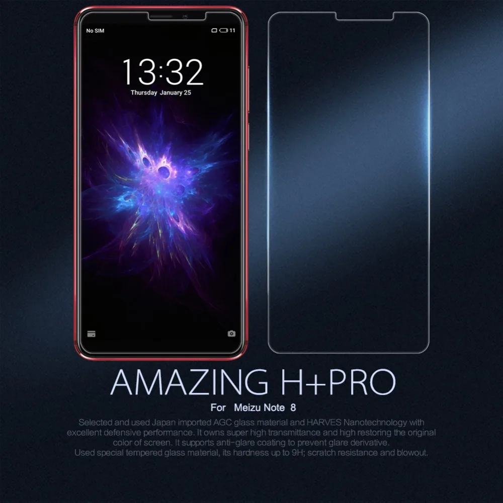 Защитная пленка для Meizu Note 8 Nillkin H + Pro из закаленного стекла с защитой от взрыва