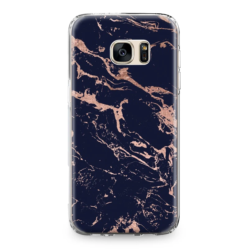 Для Samsung Galaxy J3 J5 J7 A3 A5 A8 2015 2016 2017 2018 силиконовый чехол Геометрическая линия мрамор