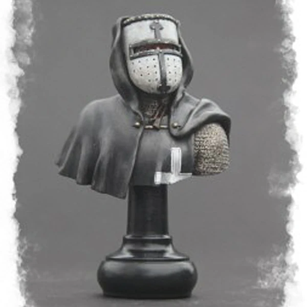 1/10 resin figure bust model Roman warrior crusade third march gk hand white die X81