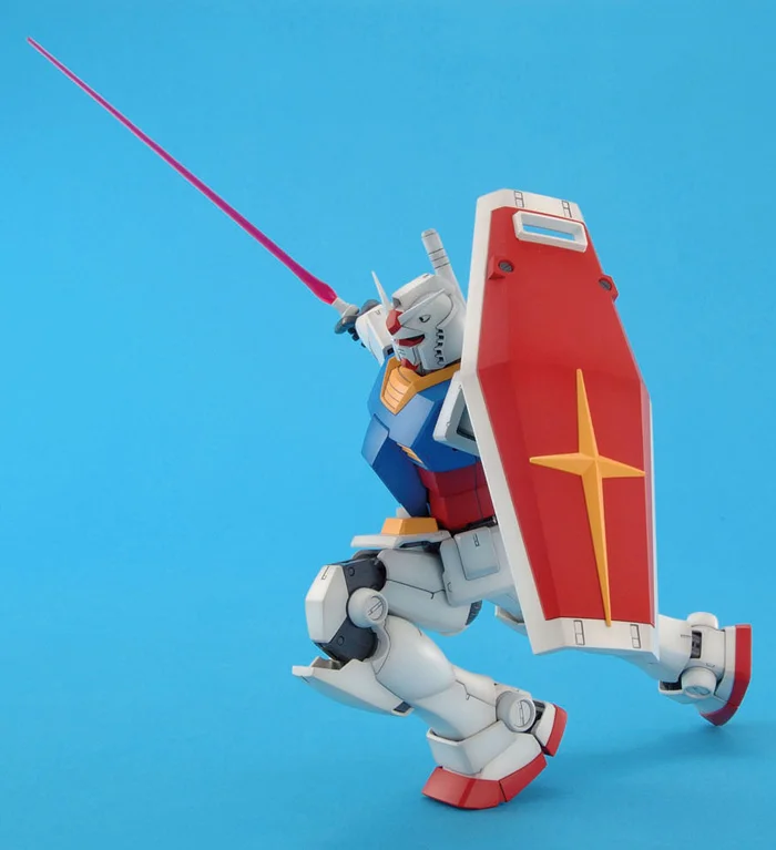 Bandai Gundam 1/100 MG RX 78 2 GUNDAM VER.2.0 мобильный костюм сборные модели наборы экшн фигурки