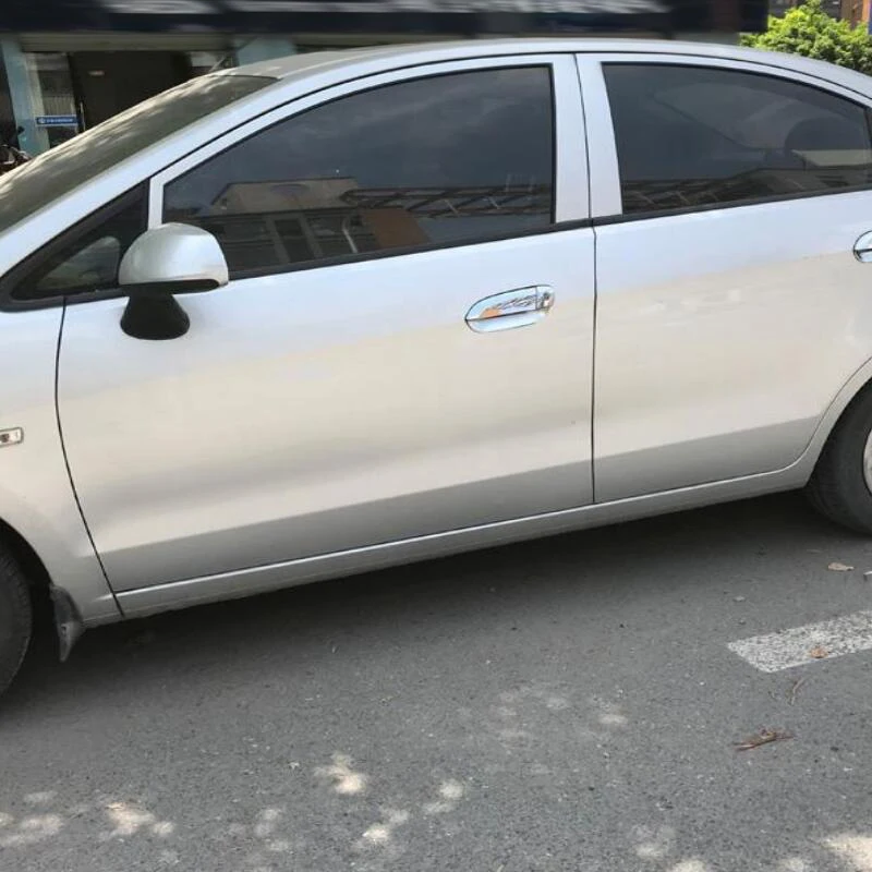BROSHOO для Chevrolet New Sail 3 2010 2011 2012 2013 2014 классические хромированные дверные ручки