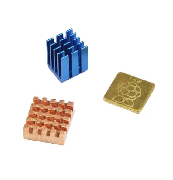 Raspberry Pi 3 Model B + Plus Heat Sink 1 Aluminum 2 Copper with Logo Cooling Pad disipador Heatsink for B+/3 | Компьютеры и офис
