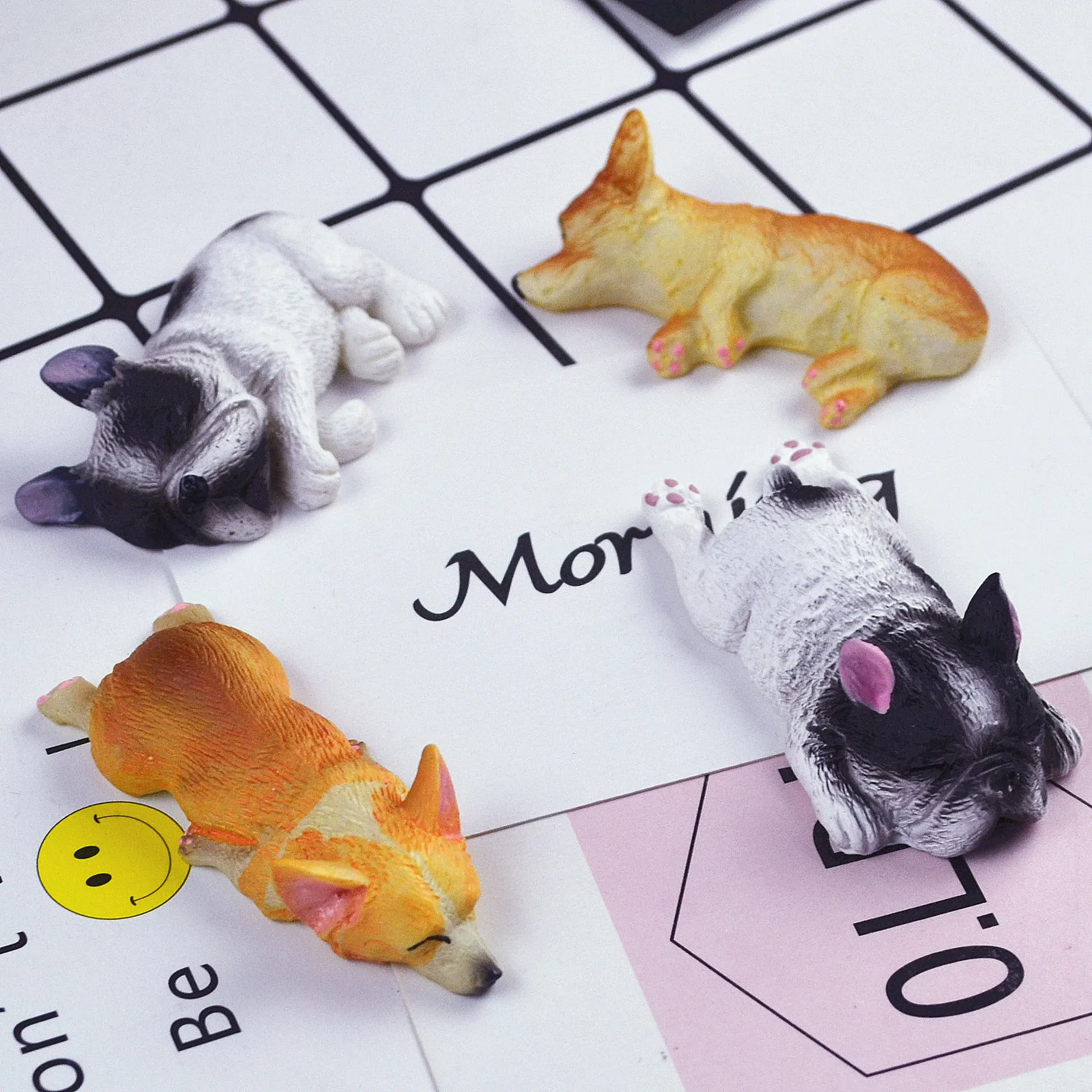 10 шт. смешанные полимерные аксессуары для щенков паста холодильника Материал