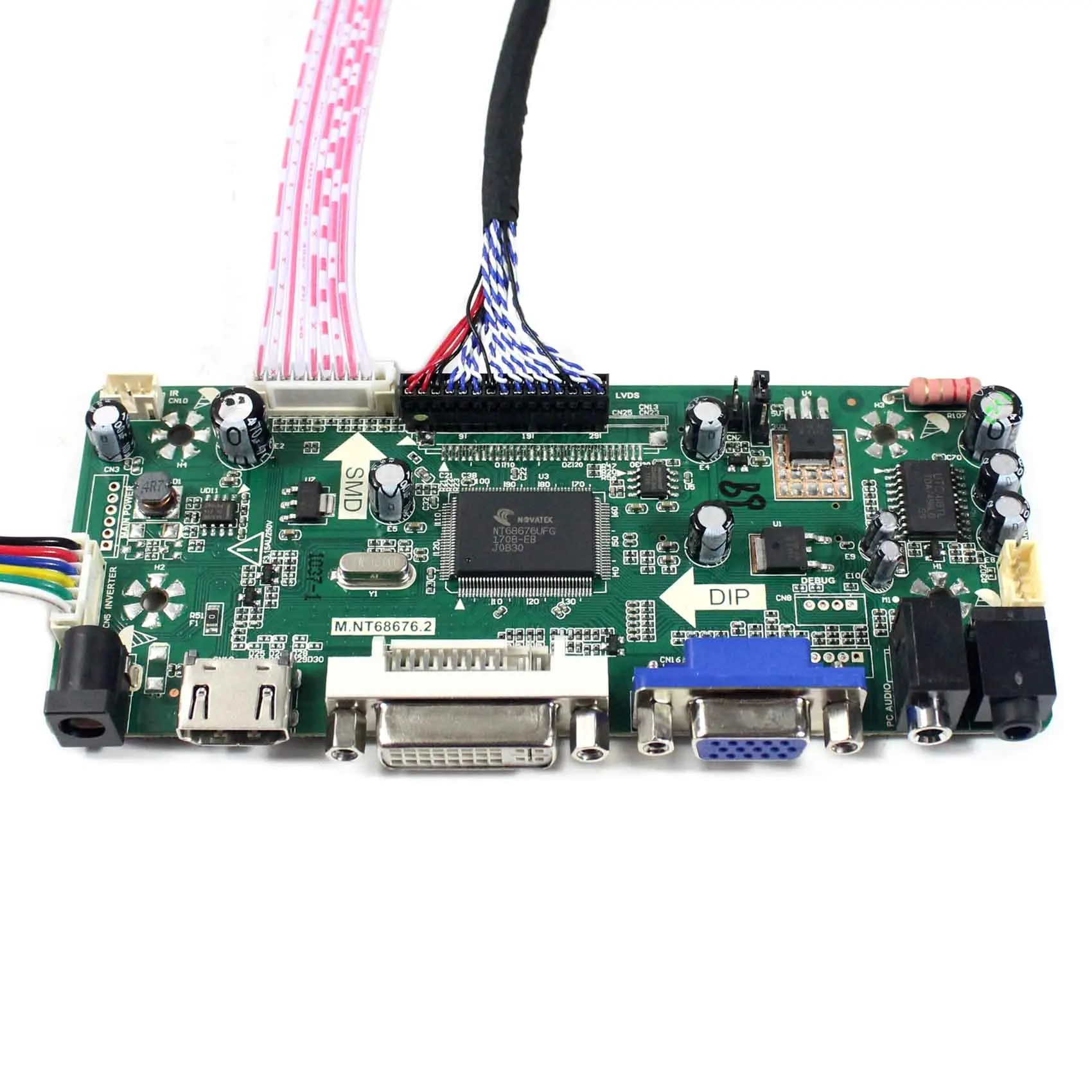 Плата контроллера HDMI для 23 дюймов LTM230HT09 LTM230HT10 LTM230HT11 LTM230HT12 HDMI DVI VGA Аудио ЖК-плата драйвера
