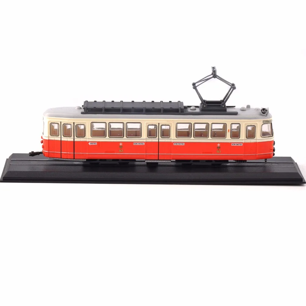 Детские игрушки 1/87 модель C1 Nr.141(Simmering-Graz-Pauker)-1957 Atlas трамвайный автомобиль № 11 Швейцарский трамвай для любителей коллекция подарок