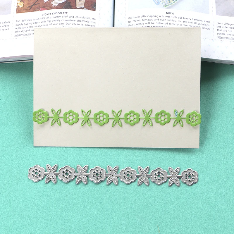 Металлические Вырубные штампы duрождения 1 шт. вырез кружево оставшуюся рамку