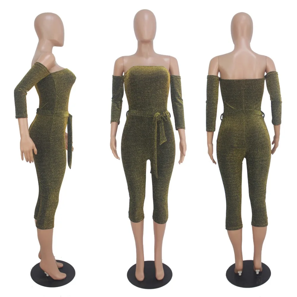 

Off Shoulder Women Short Jumpsuits Fashion Sexy Women Rompers