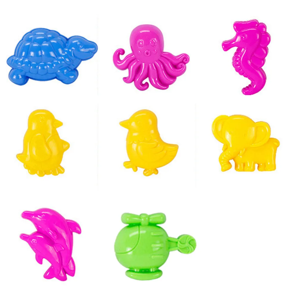 21 шт. детский пляжный ковш лопатка песочные часы ложка строительные формы модель