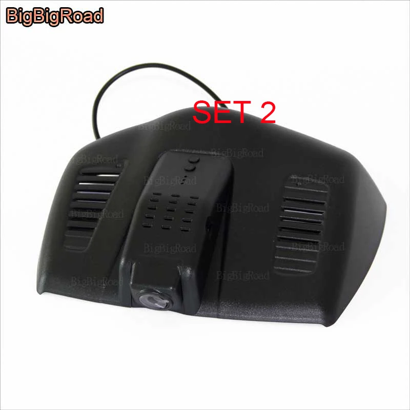 BigBigRoad для Ford Mondeo MK5 2013 2015 2017 2018 Автомобильный видеорегистратор с Wi-Fi Novatek 96672 камера