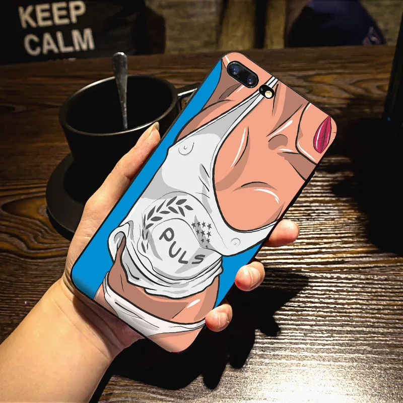 MaiYaCa черный мягкий tpu сексуальный цветной чехол для телефона iPhone X 6 6s 7 7plus 8 8Plus 5 5S 5C