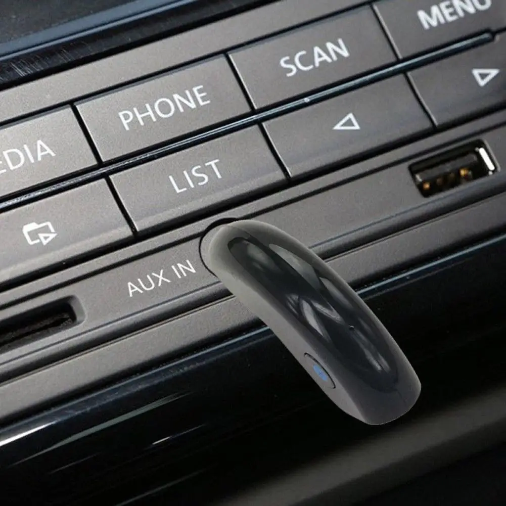 Мини 3,5 мм разъем AUX аудио MP3 музыка Bluetooth приемник автомобильный комплект Беспроводной Громкая Связь Динамик адаптер для наушников