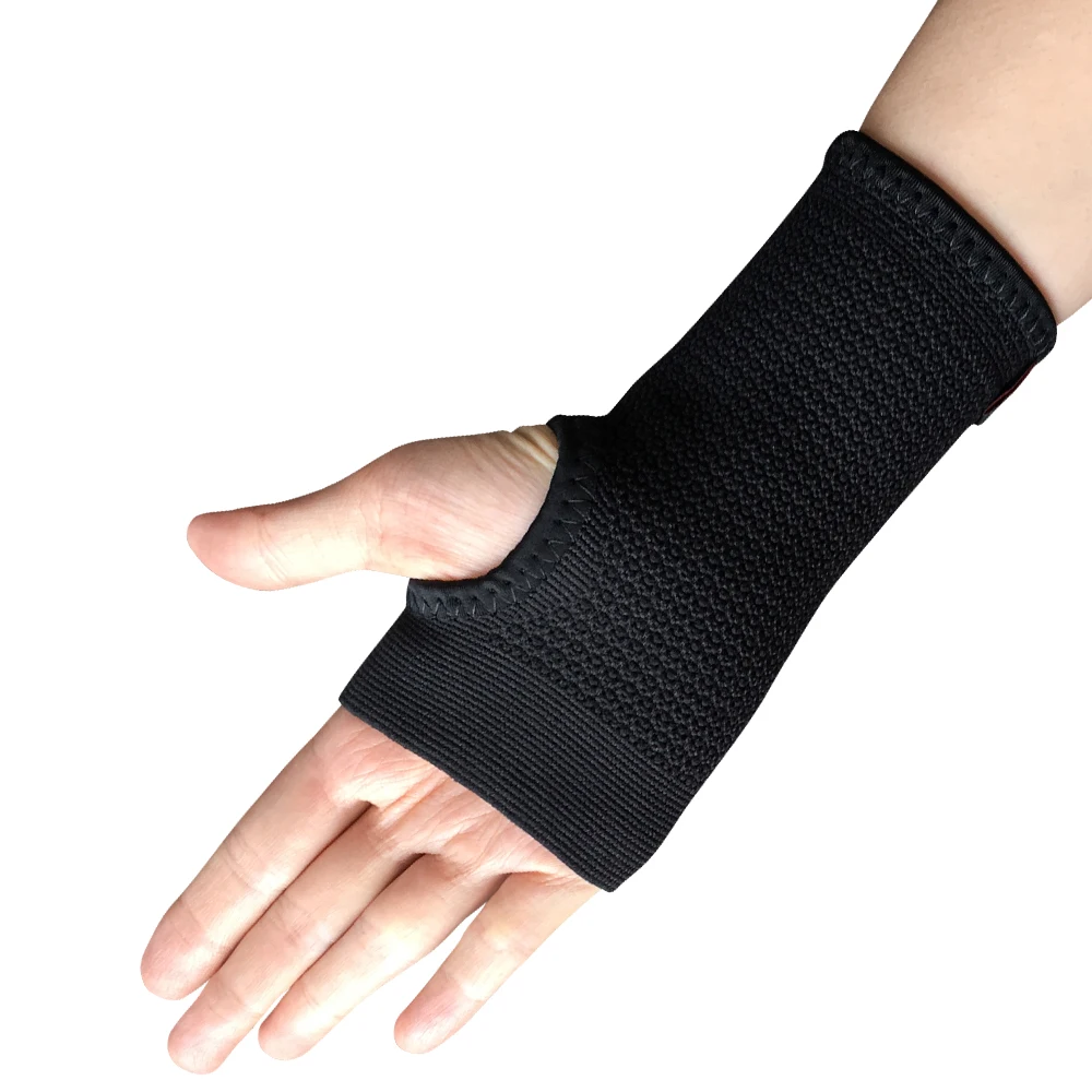 

Kuangmi Sport Protector Compression Wrist Support Sleeve Palm Hand Brace Carpal Tunnel relief the pain Adjustable Wristband Wrap