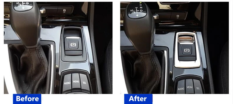 CNORICARC хромированные ABS электронные ручные тормоза P Файл украшения рамка наклейки