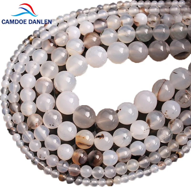CAMDOE DANLEN бусины из натурального камня Sardonyx белый черный цветок Агаты 4 6 8 10 12 мм