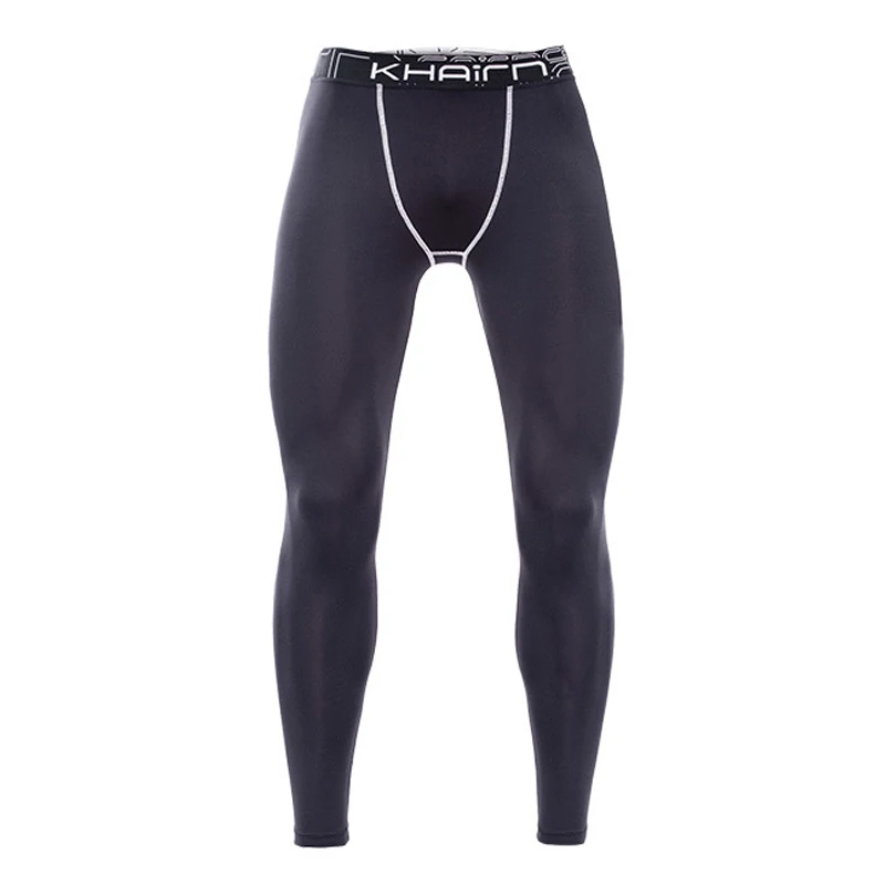 Fleece Lined Thermal Compression Running Pants Mens Spring Bodybuilding Jogging Leggings Sportswear Trousers Quick Dry Clothing | Спорт и
