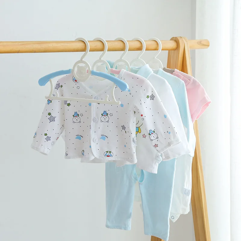 

5pcs/lot Kids Hangers for Clothes Child Coat Hanger Organizer Wardrobe Closet Plastic Baby Hanger Clothing Trousers Hanger Rack
