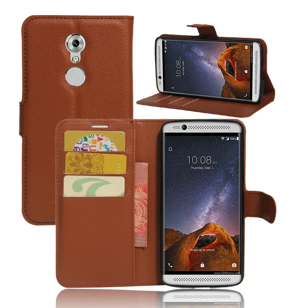 Чехол для телефона ZTE Axon Pro 7 Mini Flip Обложка на заднюю панель из искусственной кожи