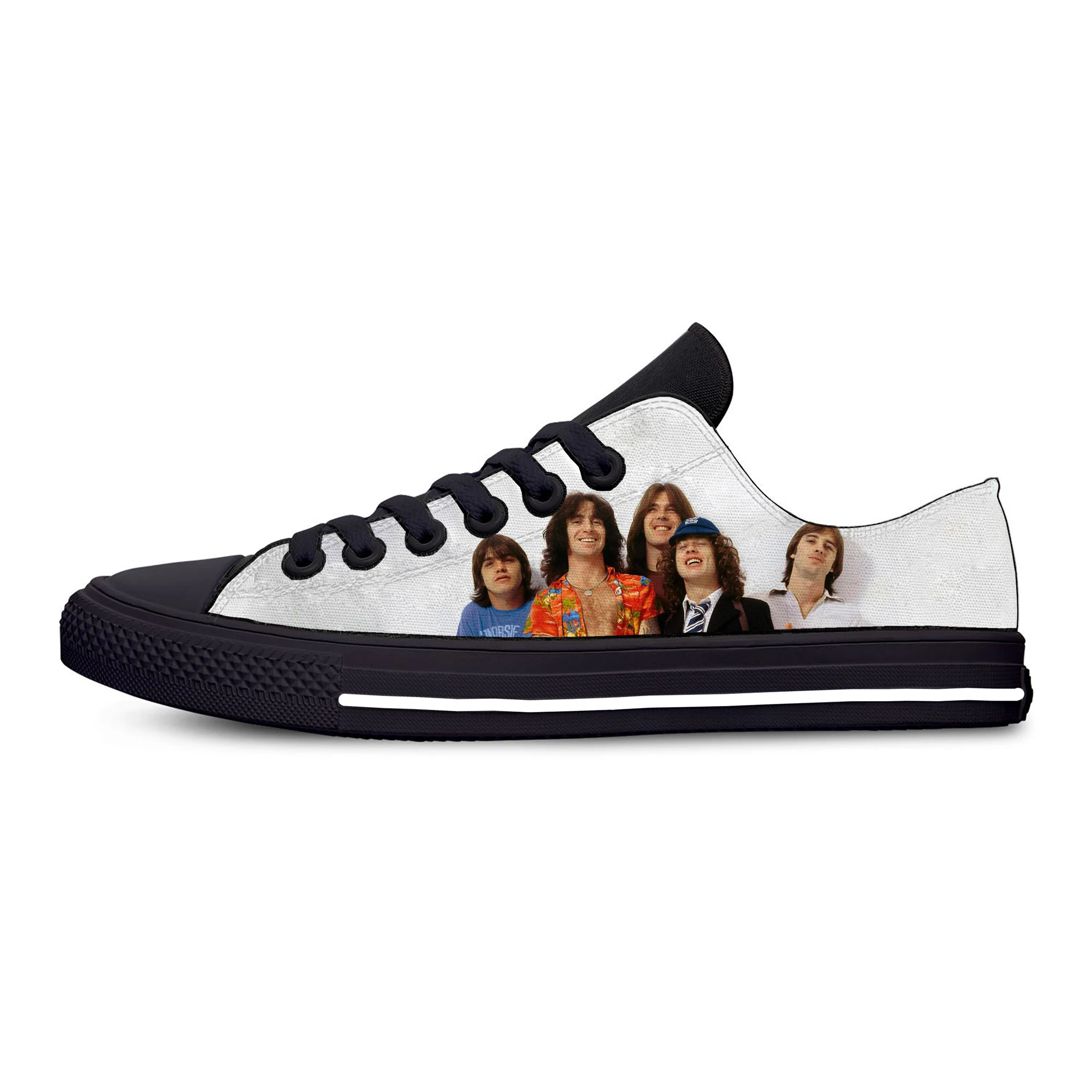 2019 Горячая Мода 3D AC DC кроссовки для мужчин/женщин Высокое качество печать ручной