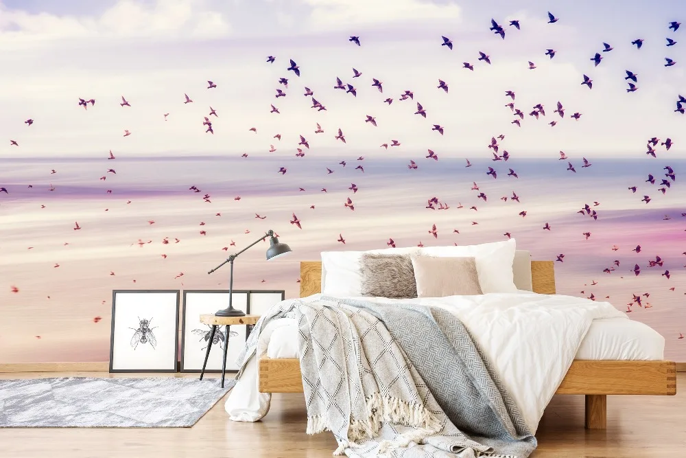 

[Self-Adhesive] 3D Migratory Bird Group 11 Wall Paper mural Wall Print Decal Wall Murals