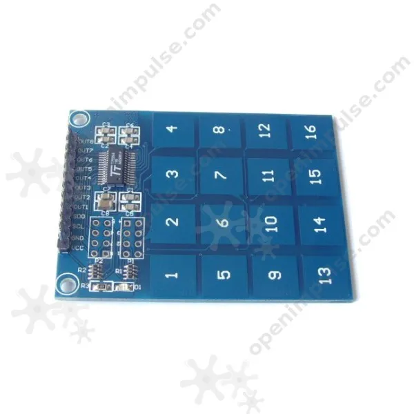 TTP229 емкостный сенсорный модуль (16 каналов) | Игрушки и хобби