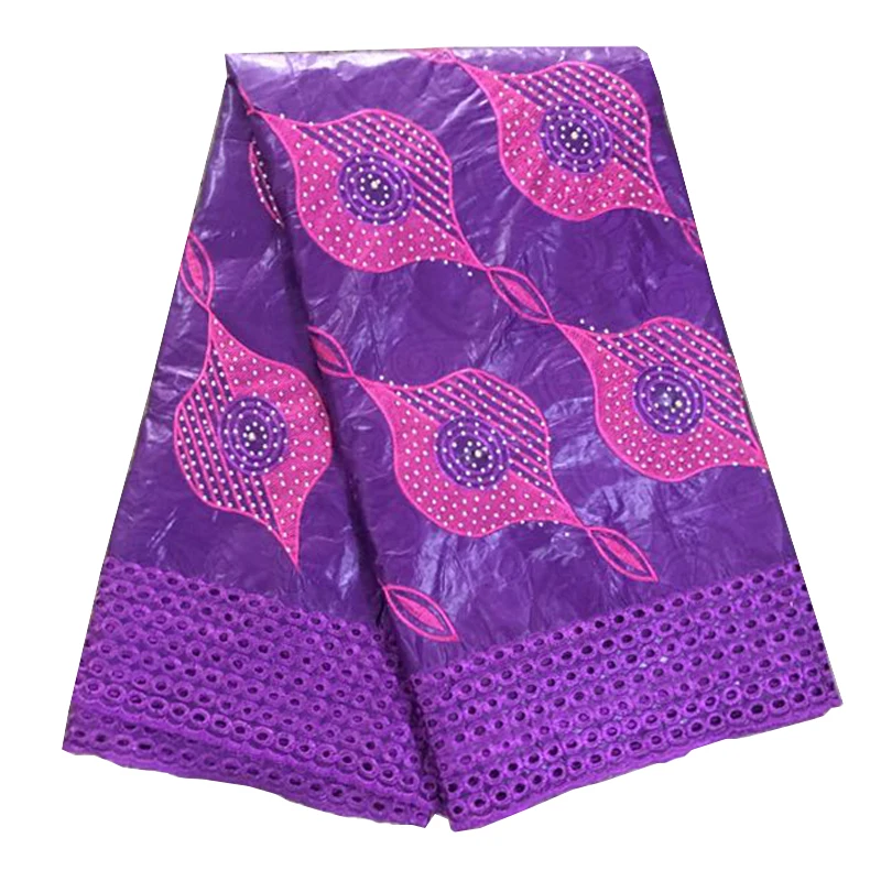 

2019 new bazin riche getzner high quality cotton fabric women fashion african lace material wedding party headwrap 5+2 yards/lot