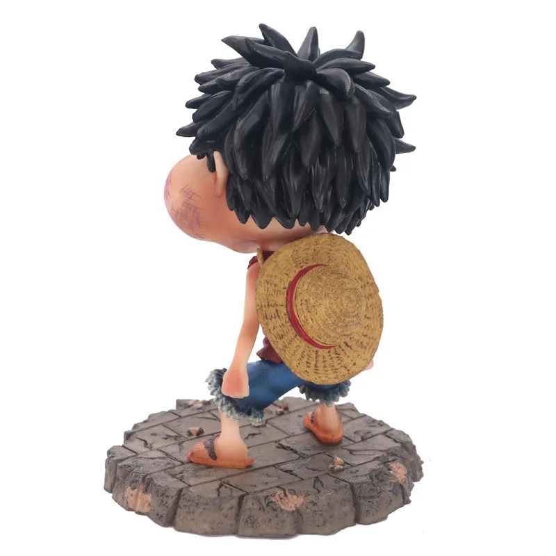Luffy Beaten Face отек стильные ПВХ экшн фигурки Zoro Sanji коллекционные модели игрушки 15