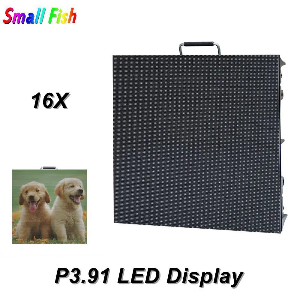 Koop 500X500 MM LED Display Panel P3.91 Indoor Verhuur Led Scherm Led Display TV Pantalla LED Reclame Led Video Wall Voor Fase