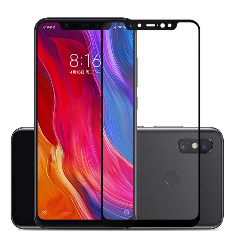 3D закаленное стекло для Xiaomi Redmi Note 6 Pro полное покрытие экрана Защитная пленка