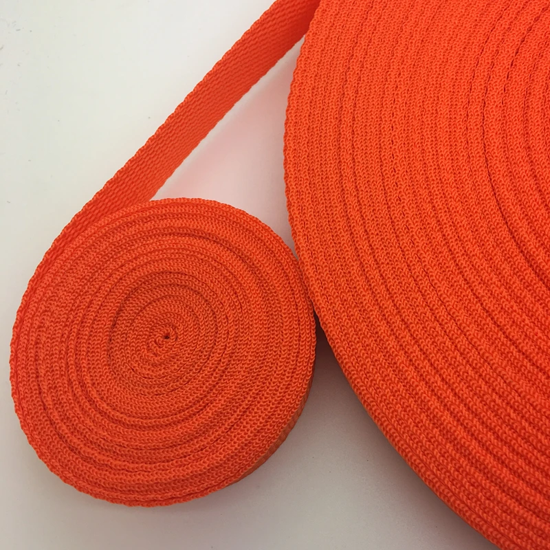Нейлоновый ремень безопасности 10 ярдов 25 мм 30 38 мм|nylon webbing|nylon strap webbingorange nylon webbing |