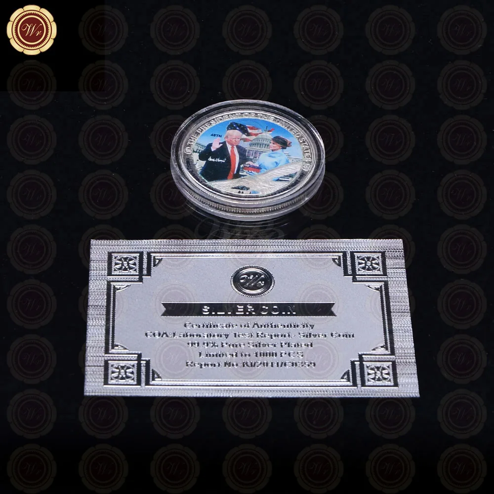 WR праздничное украшение для дня рождения Подарочная памятная монета Монета с