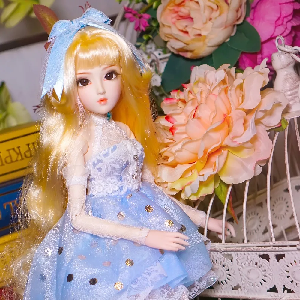 DBS 1/4 bjd 45 см дневник королева включая одежду обувь головной убор руки совместное